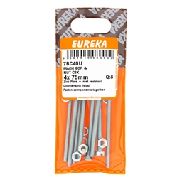 7BC40 - Machine Screw & Nut